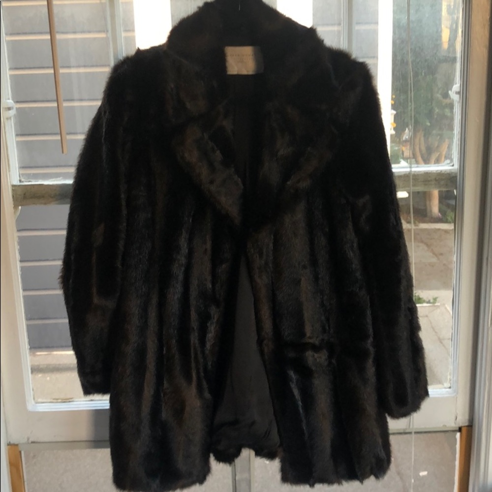 Zara Faux Fur Coat